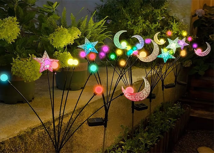 Exquisite moon star moon outdoor garden courtyard decoration solar light