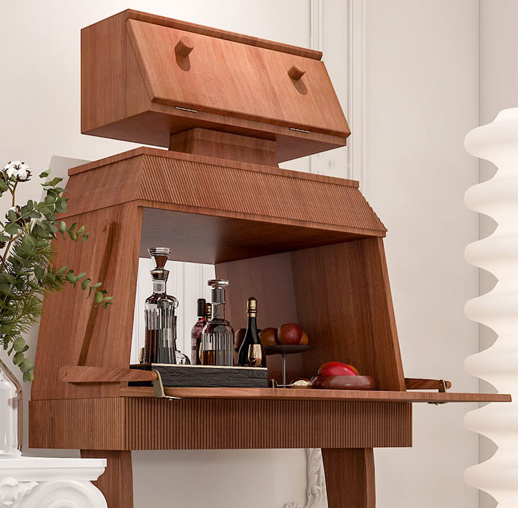 Wooden Robot-Shaped Storage Cabinet,Amazing Home Decor Storage